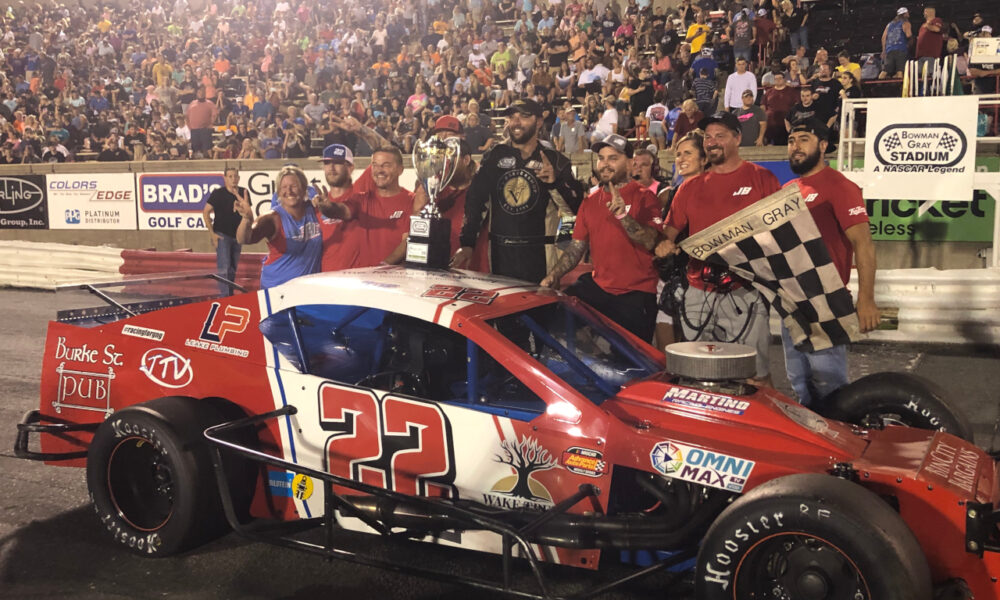 Jonathan Gray Racing Jonathan Brown Bookends Bowman Gray Season With A Win – Short Track Scene