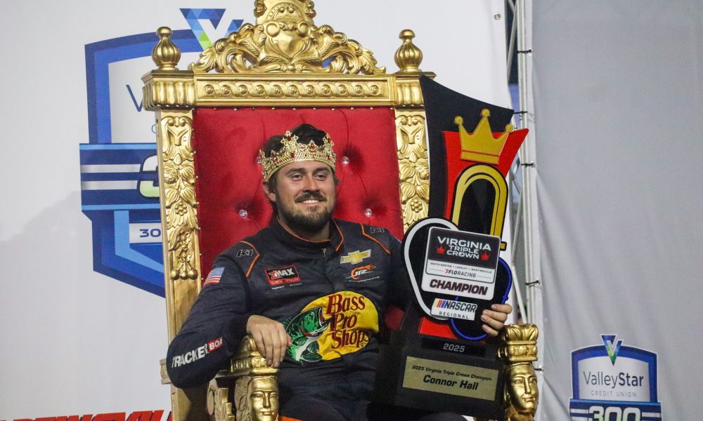 コナーホールが2025バージニア州トリプルクラウンで優勝 – ショートトラックシーン