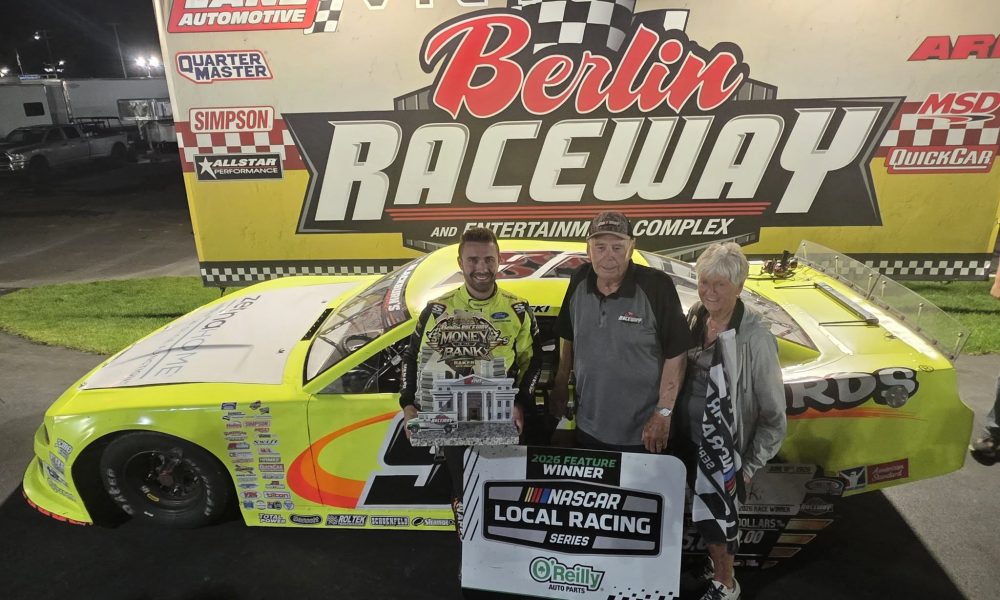 Ty Majeski Wins Money in the Bank 150 at Berlin Raceway