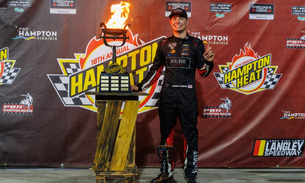 Caden Kvapil Wins Hampton Heat at Langley Speedway