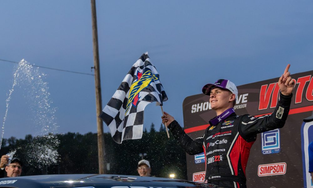 Carson Brown Dominates Summer Showdown at Evergreen Speedway for First CARS Tour West Victory