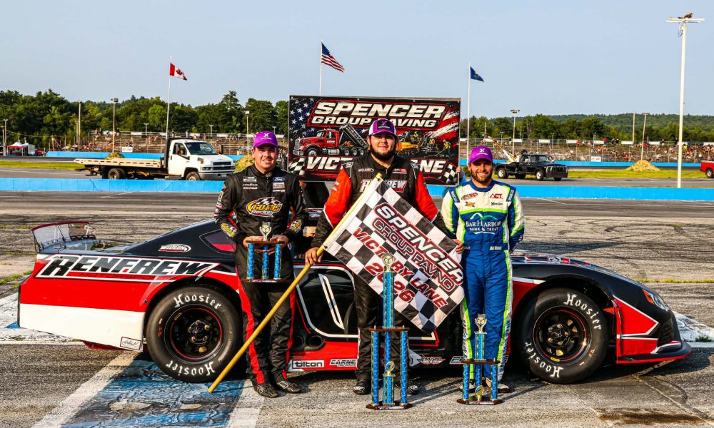 Jimmy Renfrew Jr. claims Oxford Plains weekly win