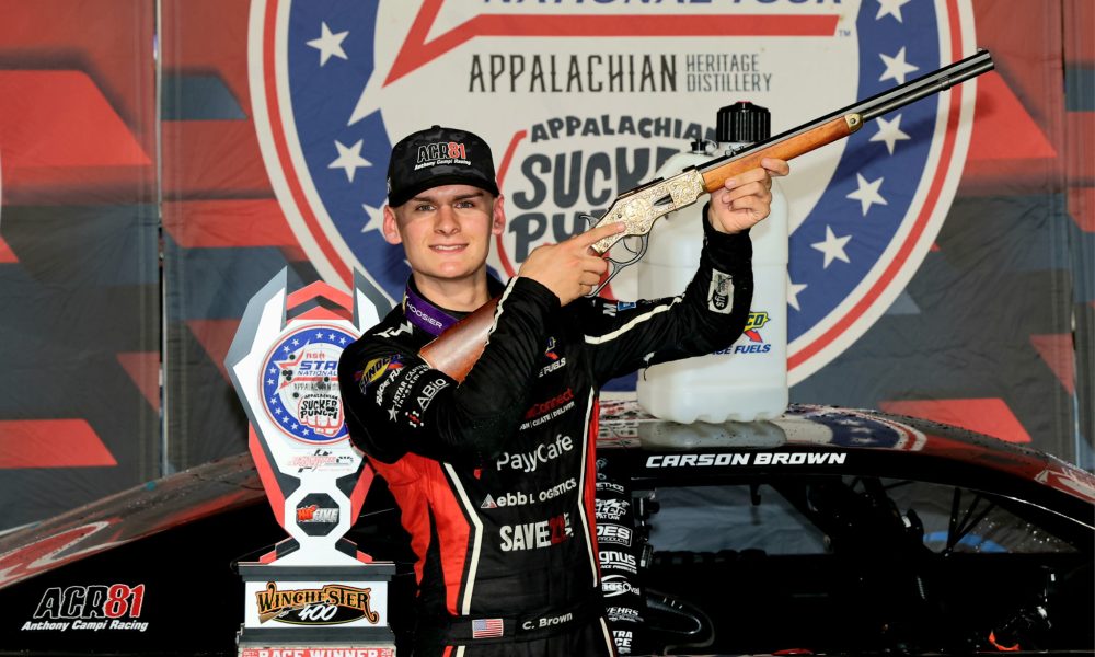 Rain Delay Leads to Carson Brown Winchester 400 Win